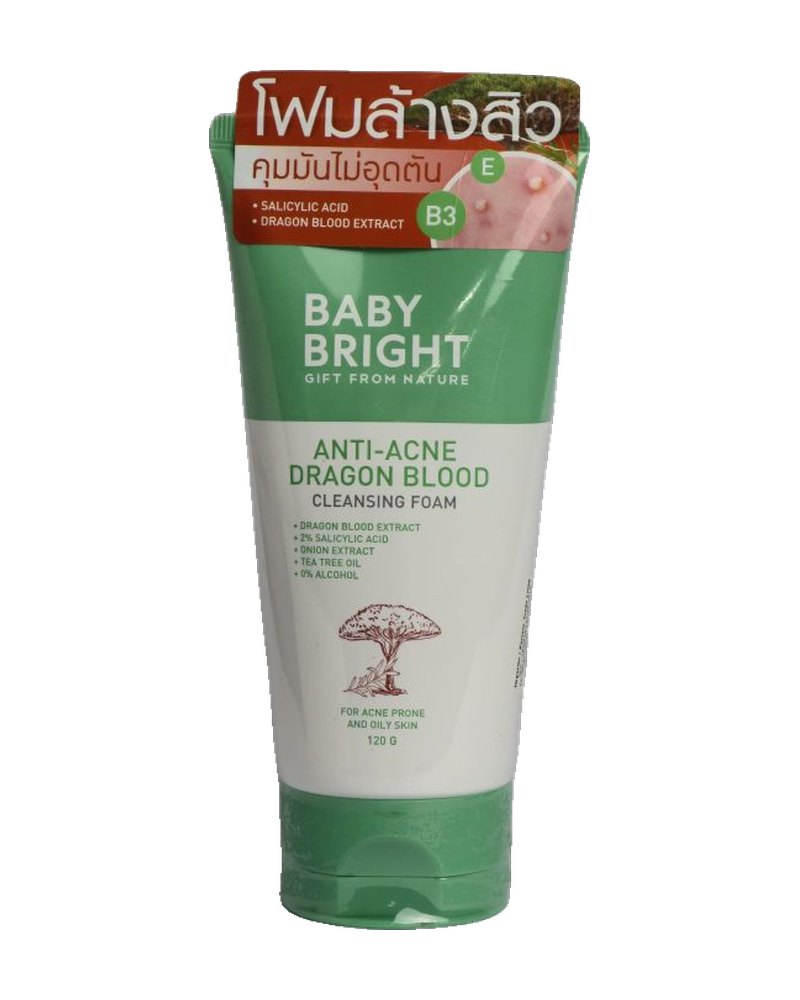 Baby Bright Anti Acne Dragon Blood Cleansing Foam 4