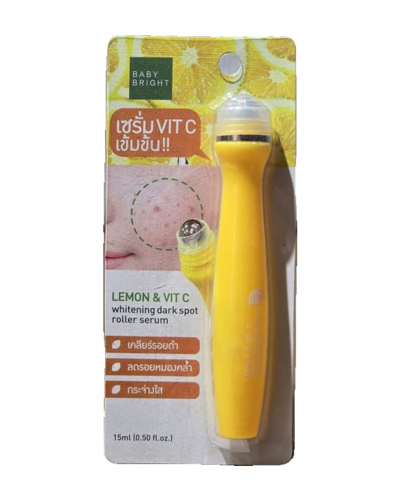 Baby Bright Lemon & Vit C Whitening Dark Spot Roller Serum