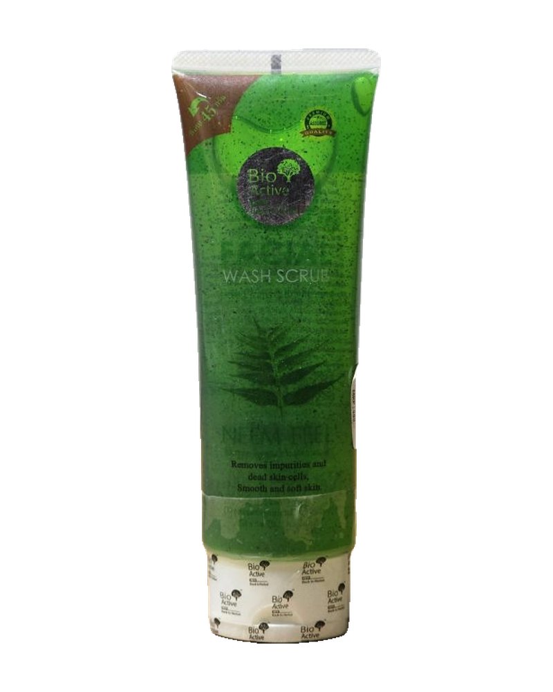Bio Active Facial Wash Scrub Neem Feel