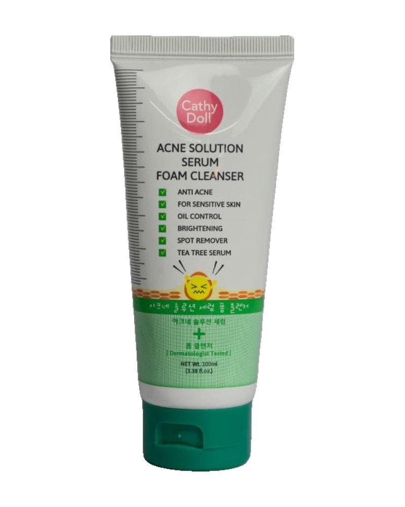 Cathy Doll Acne Solution Serum Foam Cleanser