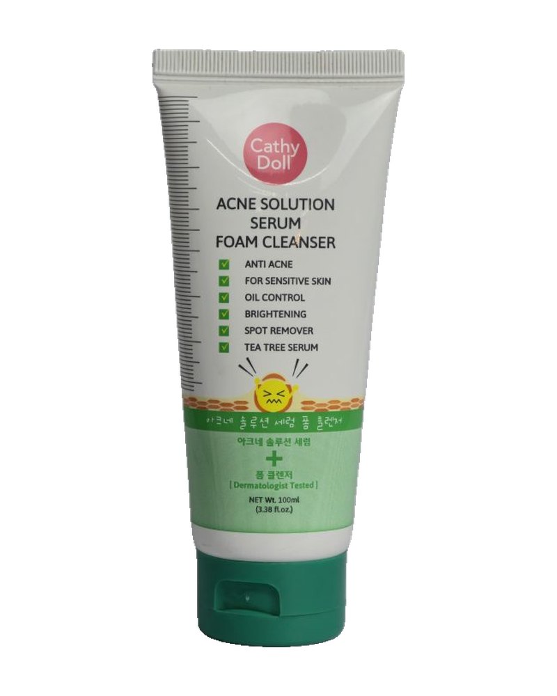 Cathy Doll Acne Solution Serum Foam Cleanser 3
