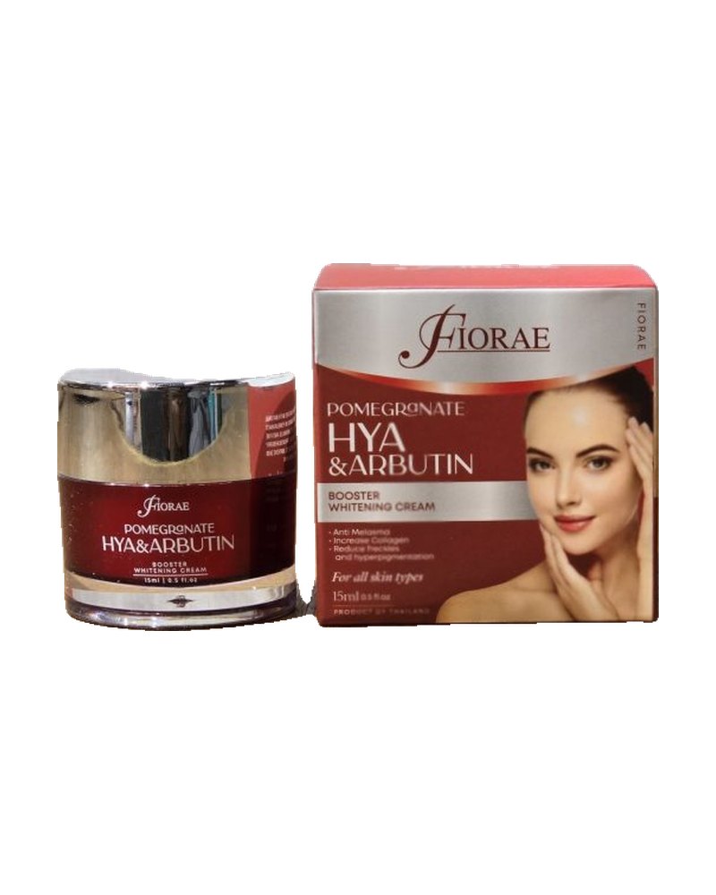 Fiorae Pomegranate Hya & Arbutin Booster Whitening Cream