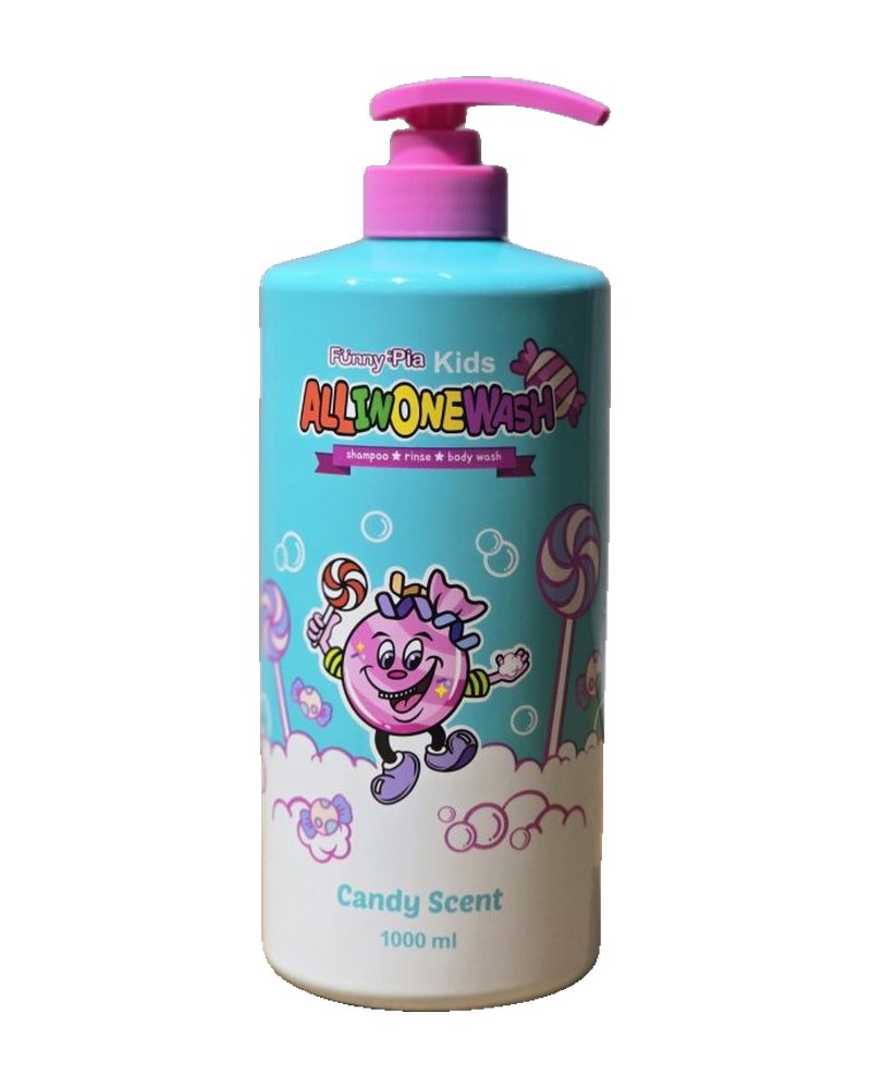 Funny Pia Kids All in One Wash Candy Scent