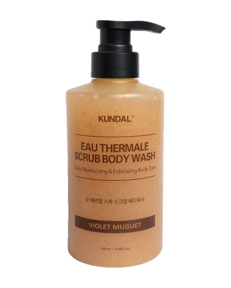 Kundal Eau Thermale Scrub Body Wash Violet Muguet 2