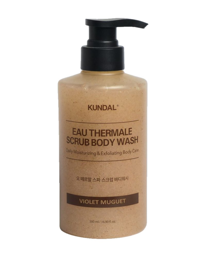 Kundal Eau Thermale Scrub Body Wash Violet Muguet 3