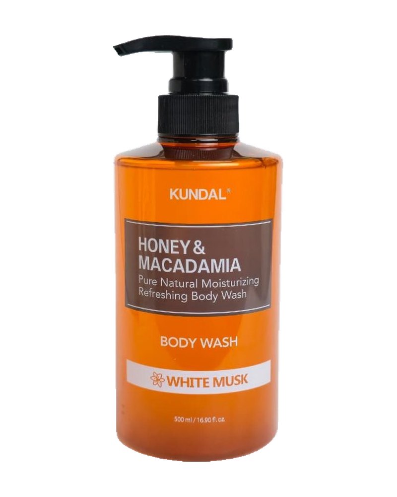 Kundal Honey & Macadamia Pure Body Wash White Musk 3