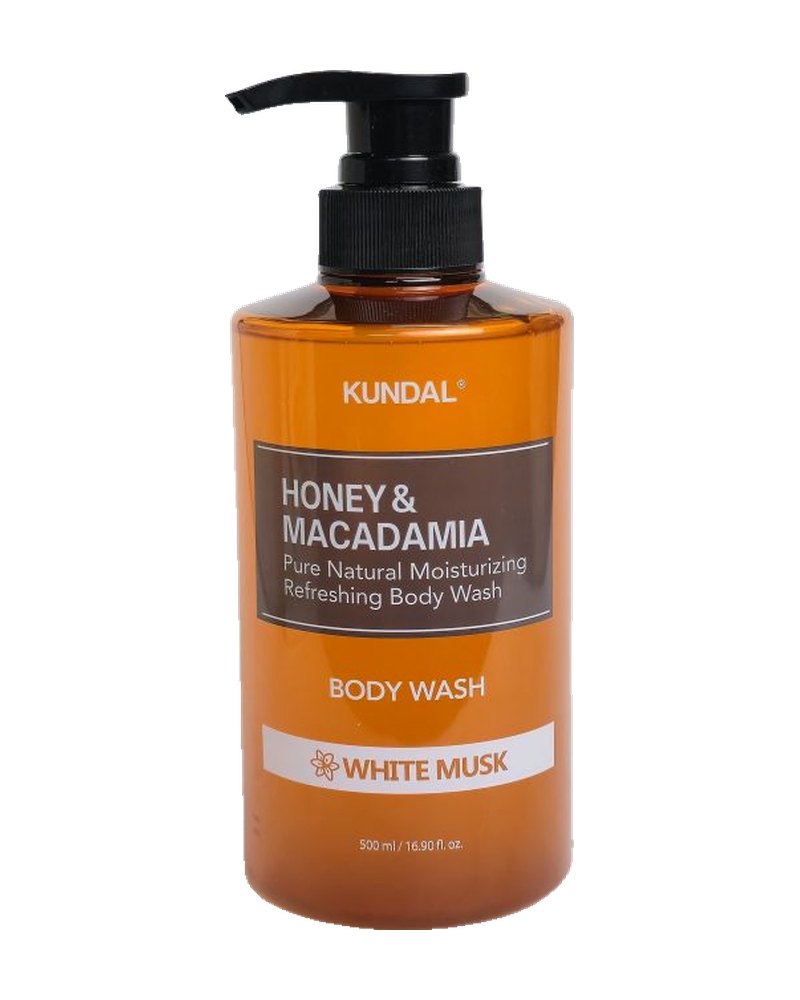 Kundal Honey & Macadamia Pure Body Wash White Musk 4