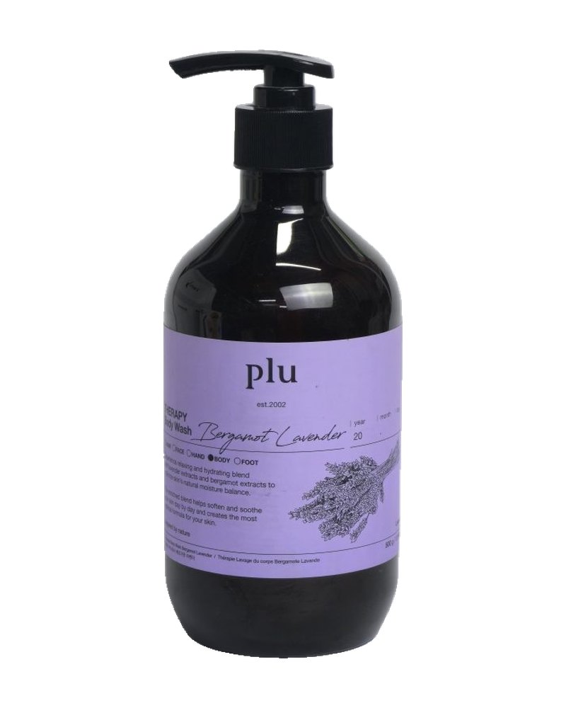 Plu Therapy Body Wash Bergamot Lavender 6