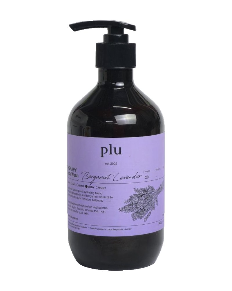 Plu Therapy Body Wash Bergamot Lavender 8