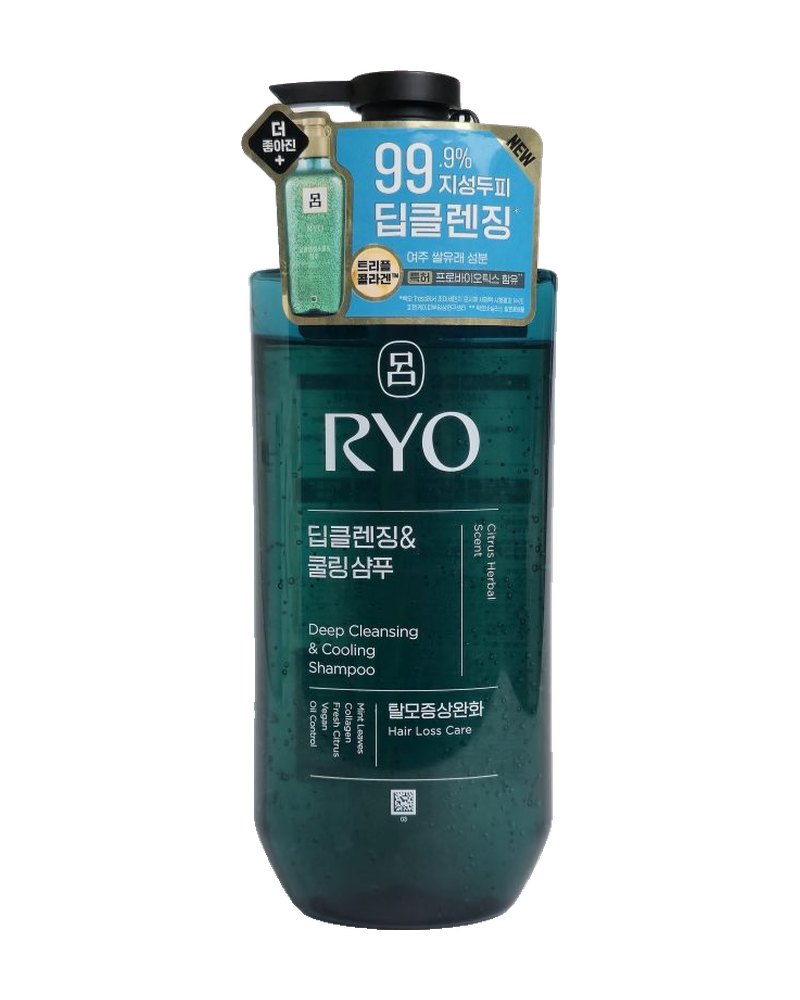 Ryo Deep Cleansing & Cooling Shampoo 5