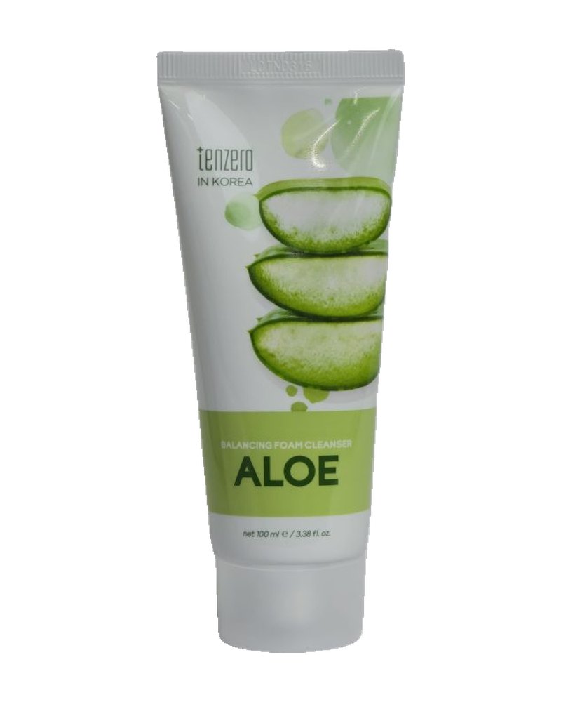Tenzero Balancing Foam Cleanser Aloe 2