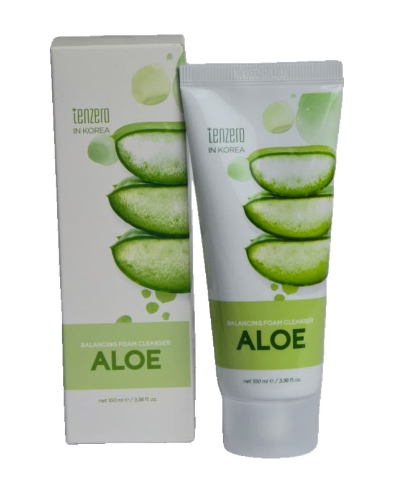 Tenzero Balancing Foam Cleanser Aloe 5