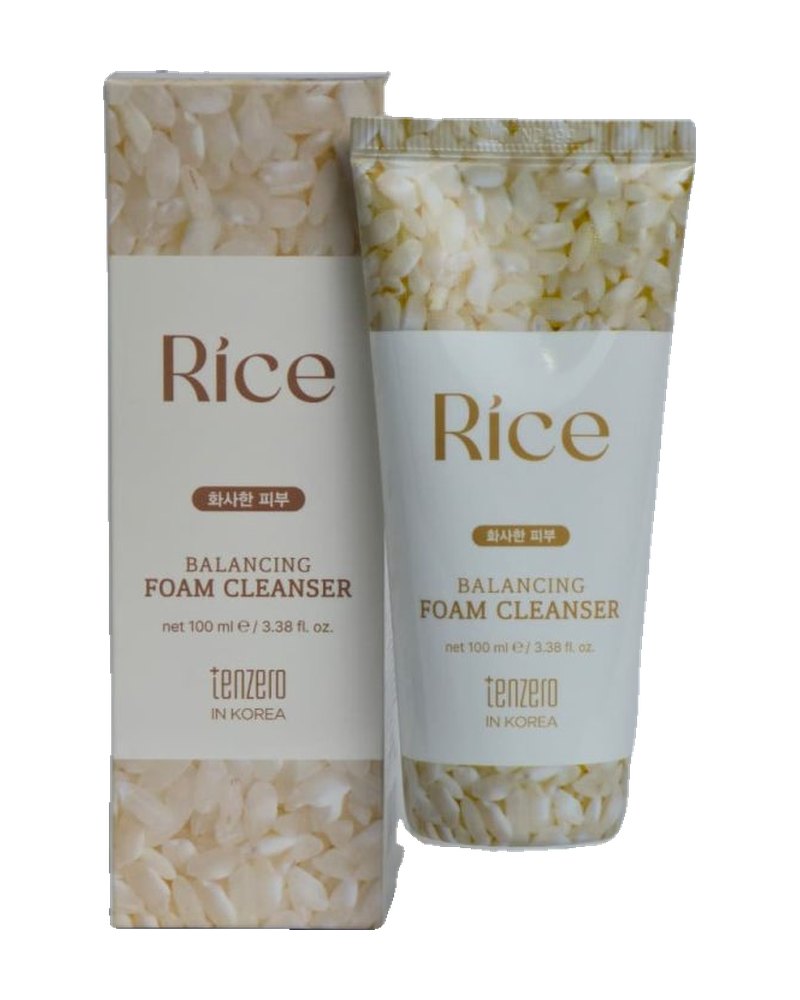 Tenzero Balancing Foam Cleanser Rice 2