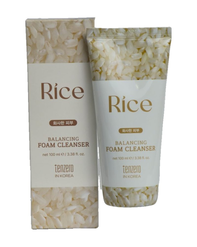 Tenzero Balancing Foam Cleanser Rice 6