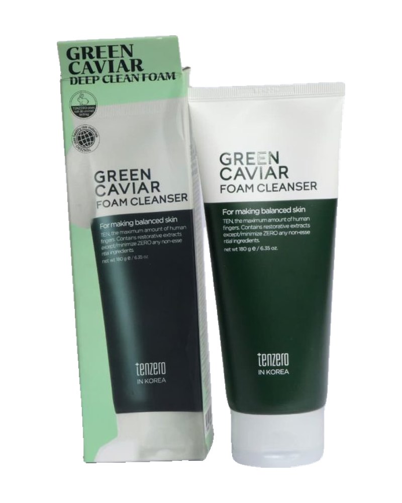 Tenzero Green Caviar Foam Cleanser 2