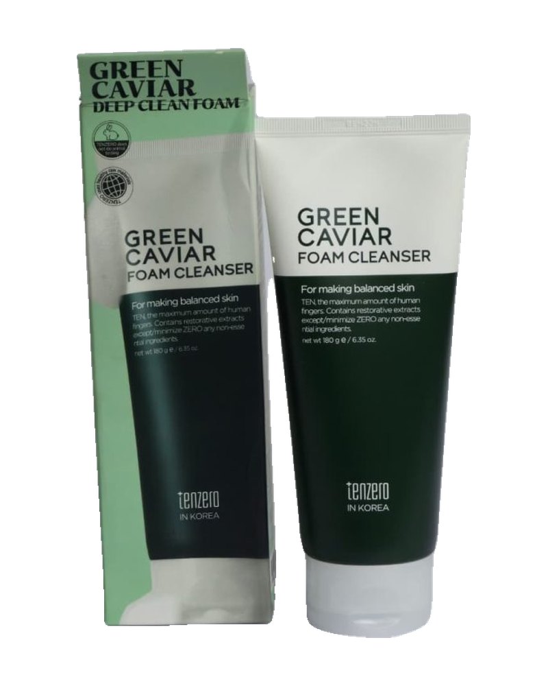 Tenzero Green Caviar Foam Cleanser 6