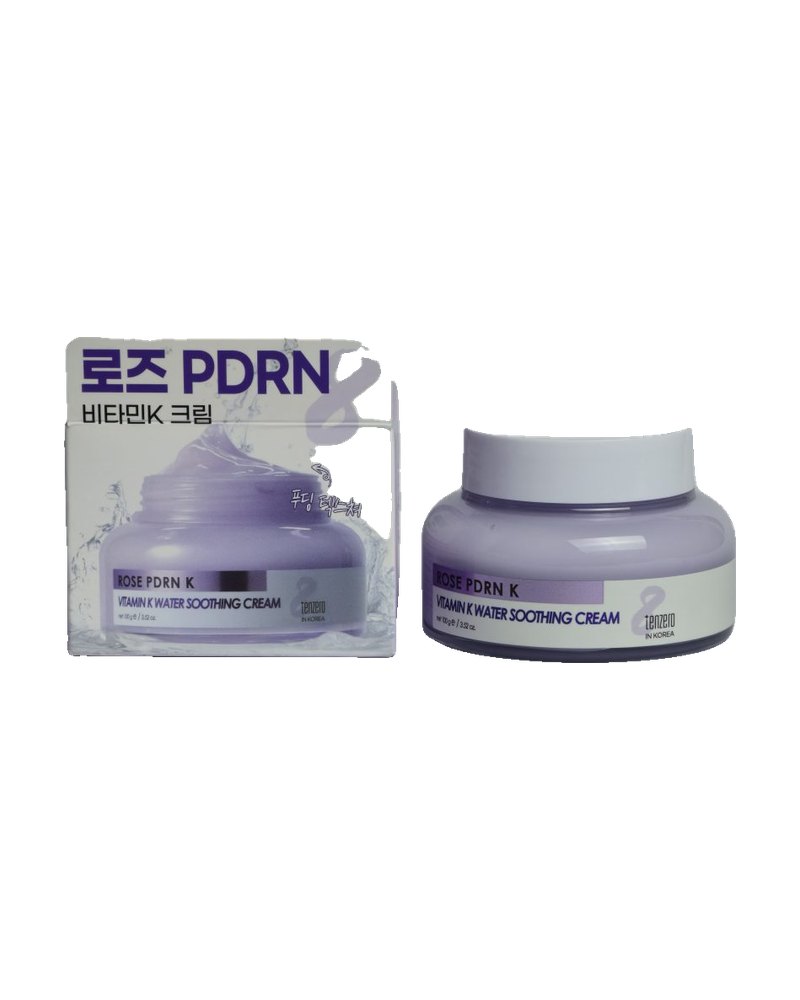 Tenzero Rose PDRN Vitamin K Water Soothing Cream 3