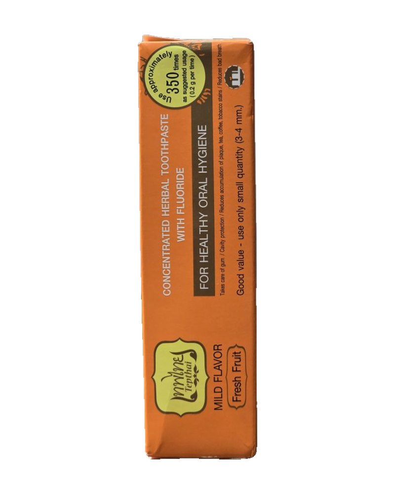 Tepthai Concentrated Herbal Toothpaste with Fluoride (Fresh Fruit)