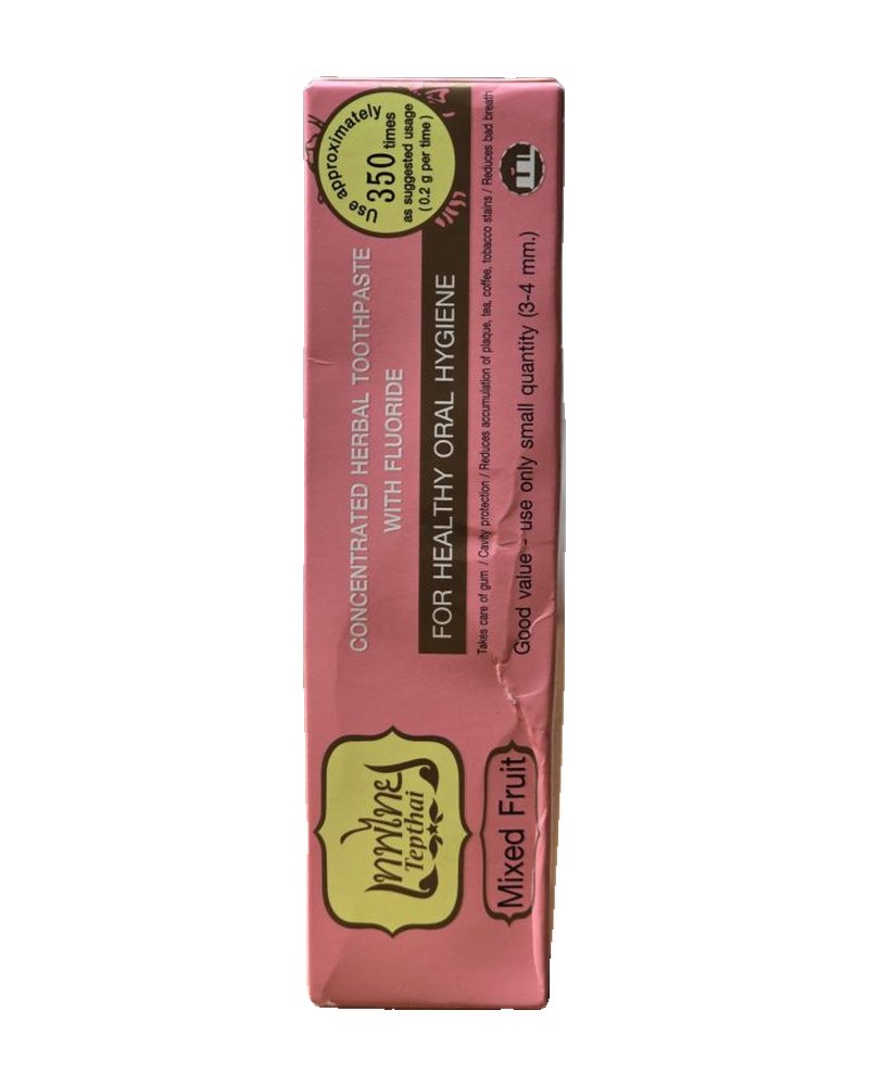 Tepthai Concentrated Herbal Toothpaste with Fluoride (Mixed Fruit)