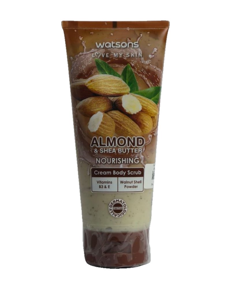 Watsons Almond & Shea Butter Cream Body Scrub