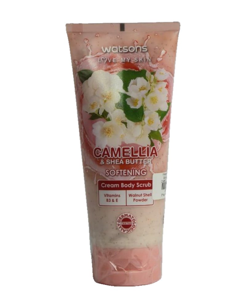 Watsons Camellia & Shea Butter Cream Body Scrub